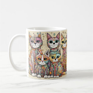 caneca de café para gatos