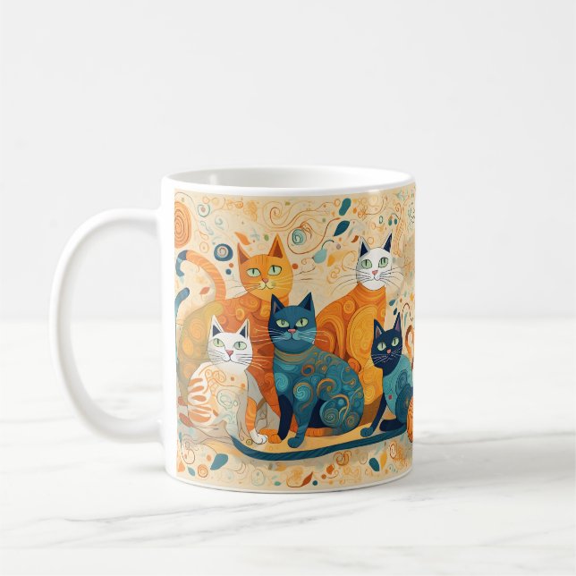 caneca de café para gatos (Esquerda)