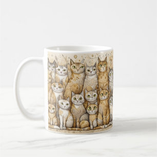 caneca de café para gatos