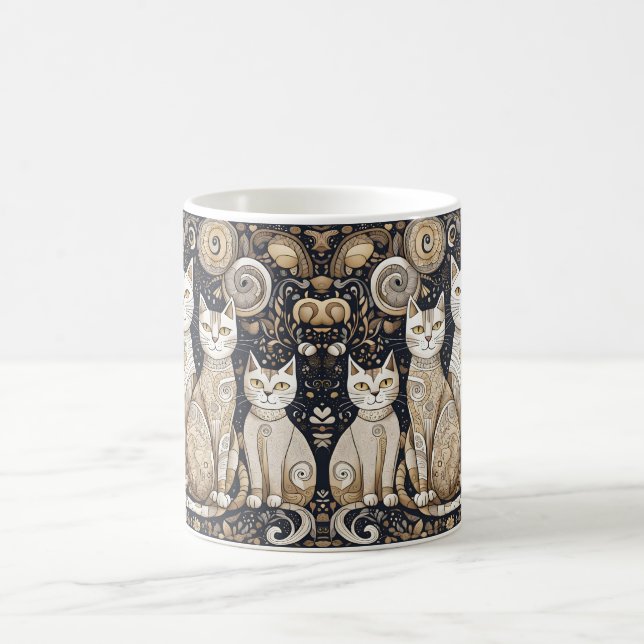 caneca de café para gatos (Centro)