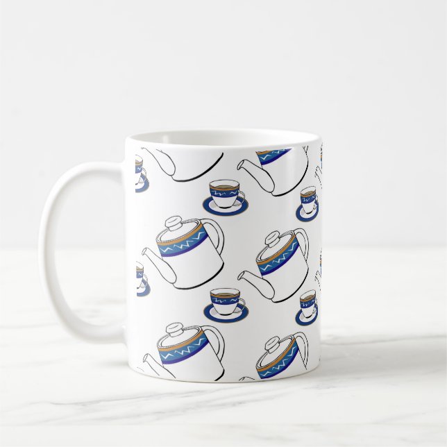 caneca de café para hora do chá (Esquerda)