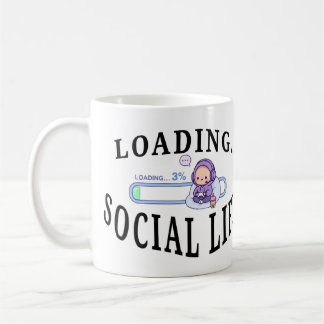 Caneca de Café para Introvertido Engraçado - Carre