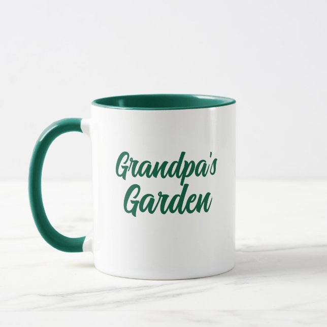 caneca de café para jardinagem (Esquerda)