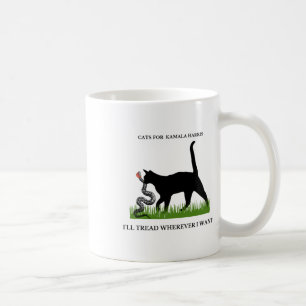 Caneca De Café Para Kamala Harris, Eu Vou Falar Onde Eu Quiser