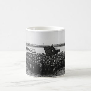 Caneca De Café Para lutar primeiramente o Corpo do Marines 1918