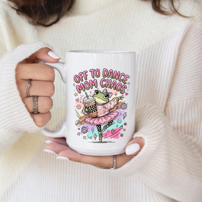 Caneca de café para Mãe de Dança  (Dance Mom Coffee Mug)