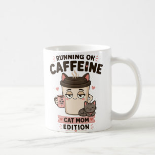 Caneca de Café para Mãe de Gato Engraçada Presente