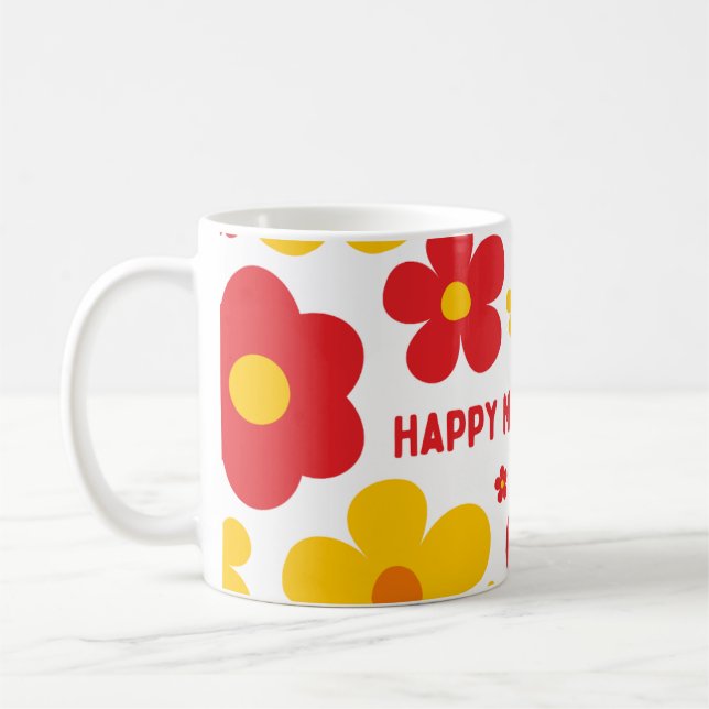 Caneca de café para mães no Dia das Mães (Esquerda)