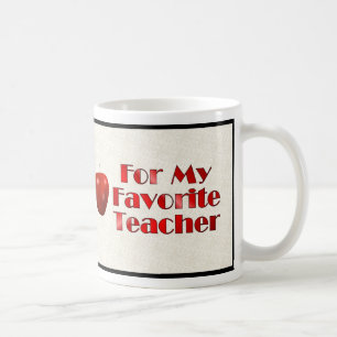 Caneca De Café Para meu professor favorito