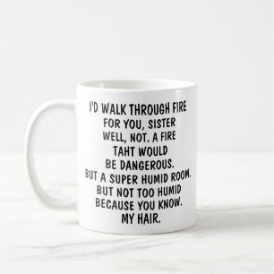 Caneca De Café Para Minha Irmã Coffee Mug, Irmã Engraçada Present