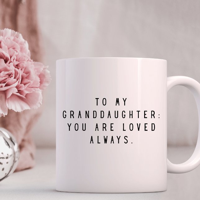 Caneca De Café Para Minha Netinha VOCÊ É AMADA Sempre  (Criador carregado)