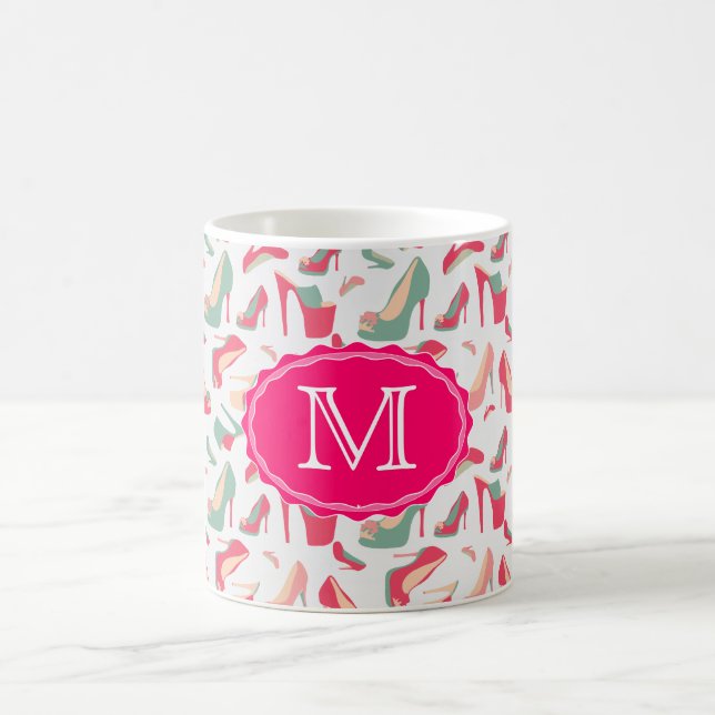 Caneca De Café Para o amor dos calçados (Centro)