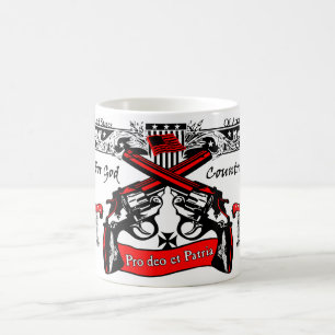 Caneca De Café Para o deus & o país!