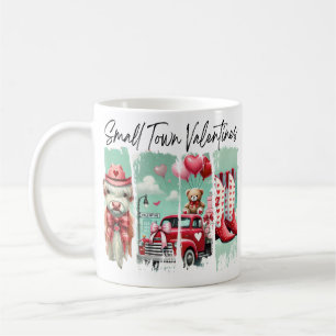 Caneca de café para o Dia dos Namorados em Pequena