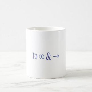 Caneca De Café Para o infinito e além
