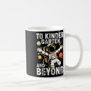 Caneca De Café Para o jardim de infância e além astronauta de vol