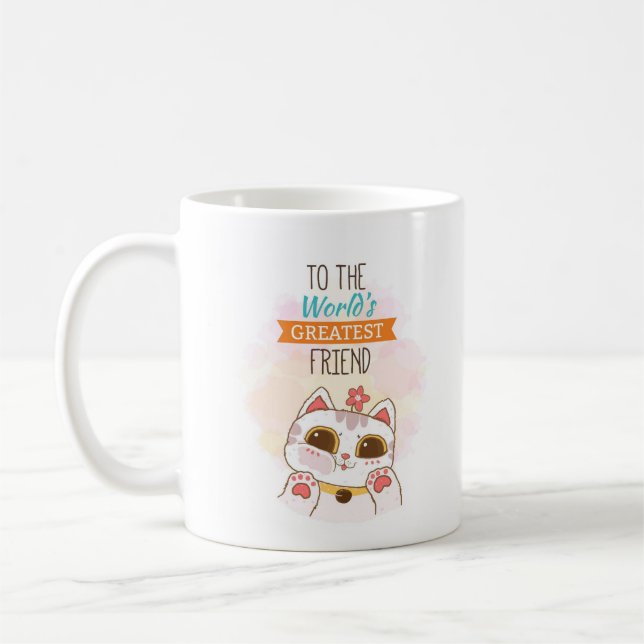 Caneca De Café para o melhor amigo do mundo (Esquerda)
