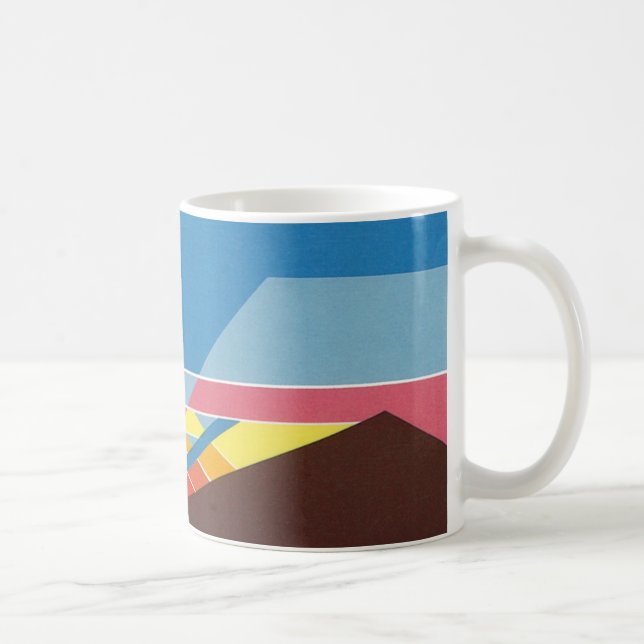 Caneca De Café Para o oeste (Direita)