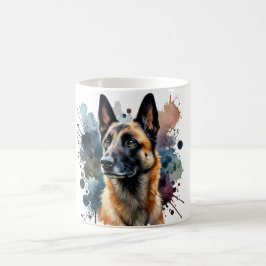 Caneca De Café 🐾 para o último fã malinois belga! 🐾
