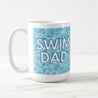 Caneca de Café para Pai de Nadador