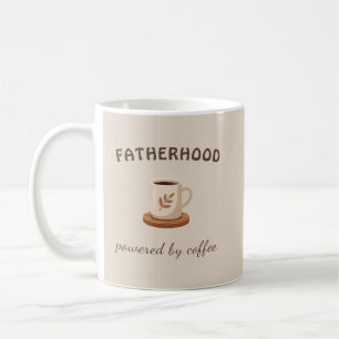 Caneca de Café para Pai Engraçado Boho Neutro