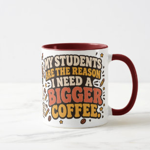 Caneca de Café para Professores Meus Alunos Precis
