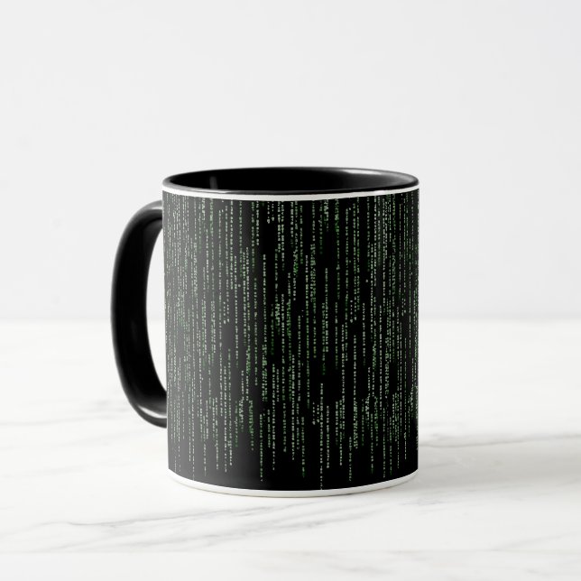 Caneca de café para programadores (matriz) (Frente Esquerda)