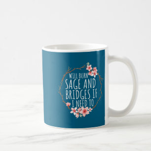 Caneca De Café Para Queimar Pontes de Salvia Se