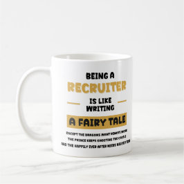 Caneca de Café para Recrutador – Presente Divertid