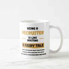 Caneca de Café para Recrutador – Presente Divertid
