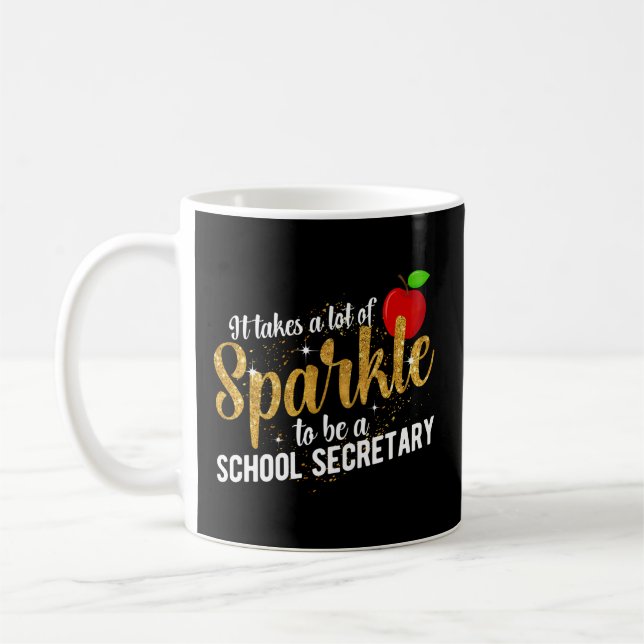 Caneca De Café Para Ser Secretária do Ensino Secundário (Esquerda)