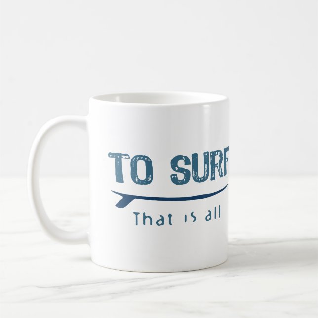 Caneca De Café Para Surf (Esquerda)
