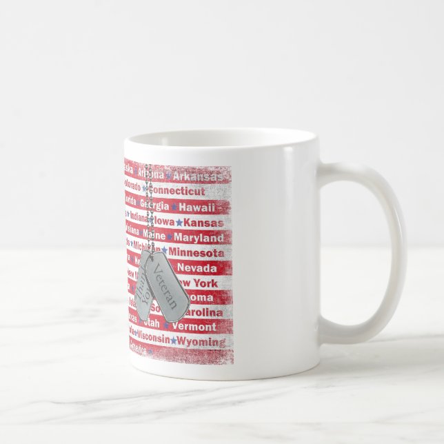 Caneca De Café Para Todos os Veteranos (Direita)