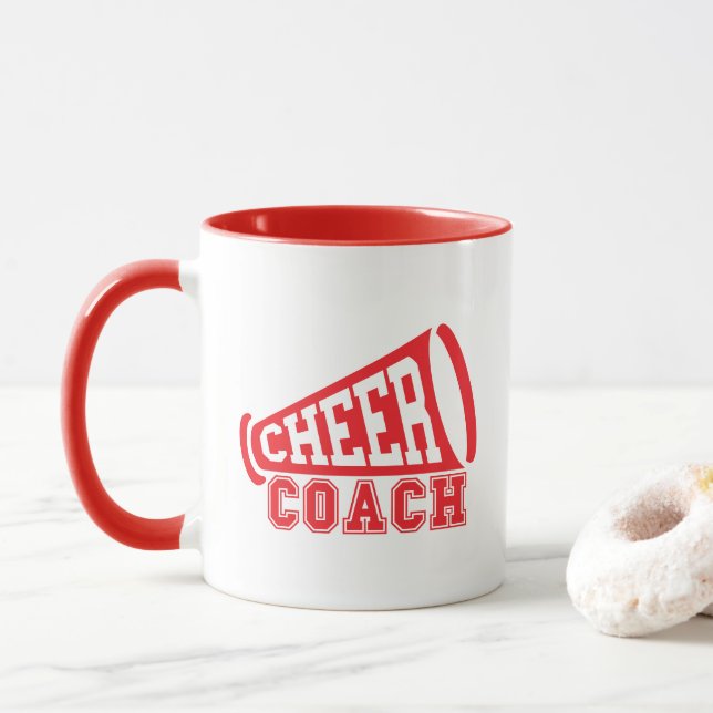 Caneca de Café para Treinador de Torcida (Com Donut)