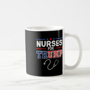 Caneca De Café Para Trump 2024 Apoie Donald Trump - Bandeira da A