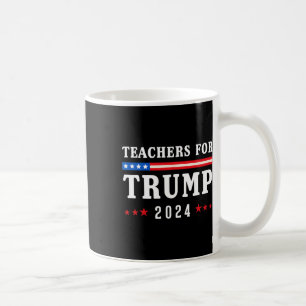 Caneca De Café Para Trump 2024 Patriotic American Flag