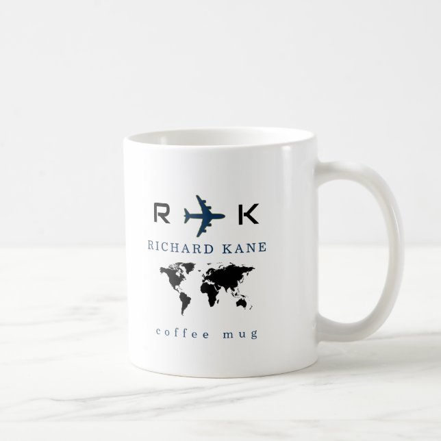 Caneca de café para um piloto de avião (Direita)