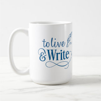 Caneca de café para Viver & Escrever - 450ml