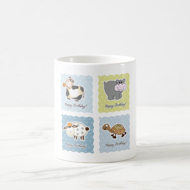 Caneca De Café Parabéns animais Mug (Criador carregado)