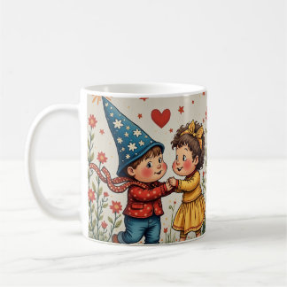 Caneca De Café Parabéns, Anjo Garota Dotada.