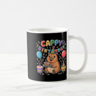 Caneca De Café Parabéns Capivara Amantes Menina Menino Feliz Aniv