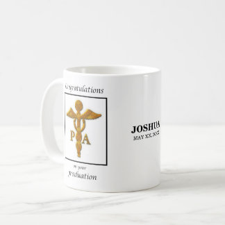 Caneca De Café Parabéns de Graduação Assistente Médico