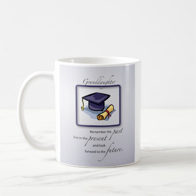 Caneca De Café Parabéns de Graduação da Neve (Esquerda)