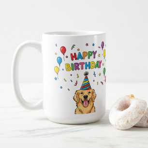 Caneca De Café Parabéns do ouro Retriever Dog Doodle