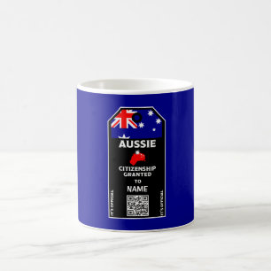 Caneca De Café Parabéns do Partido da Cidadania Australiano