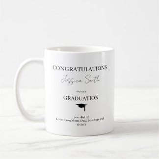 Caneca De Café Parabéns Graduado pela sua Graduação