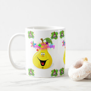 Caneca De Café Parabéns, Mug Pear