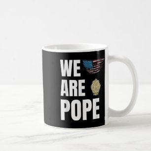 Caneca De Café Parabéns Papa Leo Xiv. Celebração dos Estados Unid