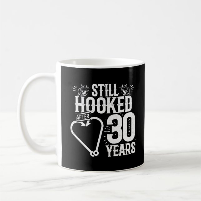 Caneca De Café Parabéns pelo 30º aniversário de casais casados há (Esquerda)