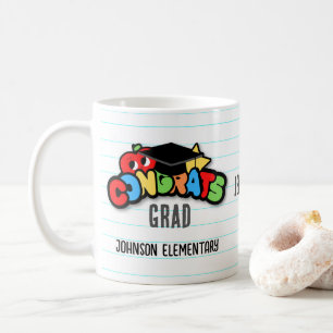 Caneca De Café Parabéns personalizados Formando Mug